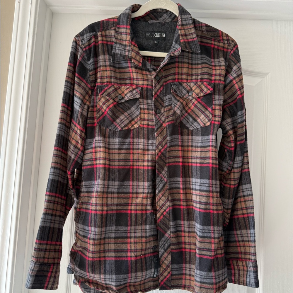 Subculture men’s flannel